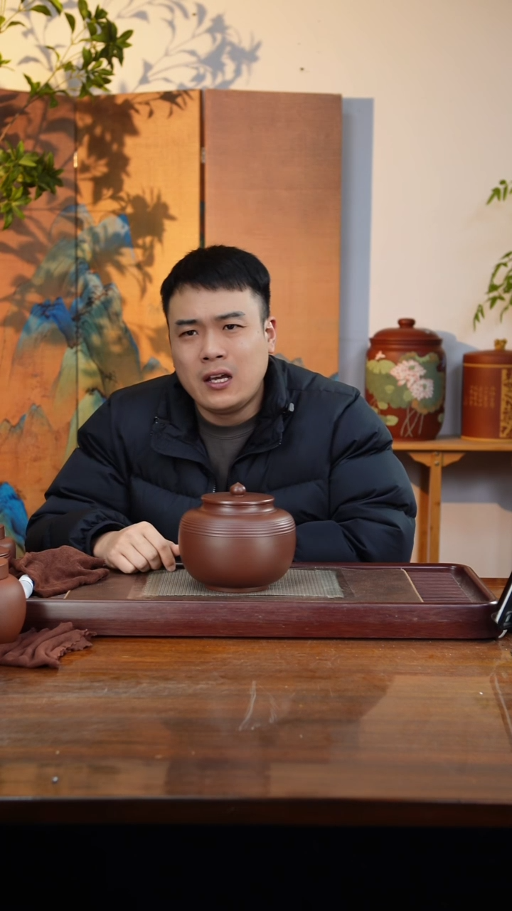 宜兴原矿紫砂茶叶罐