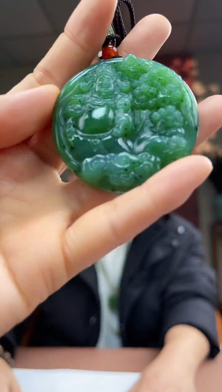 颈饰未镶嵌和田玉a62