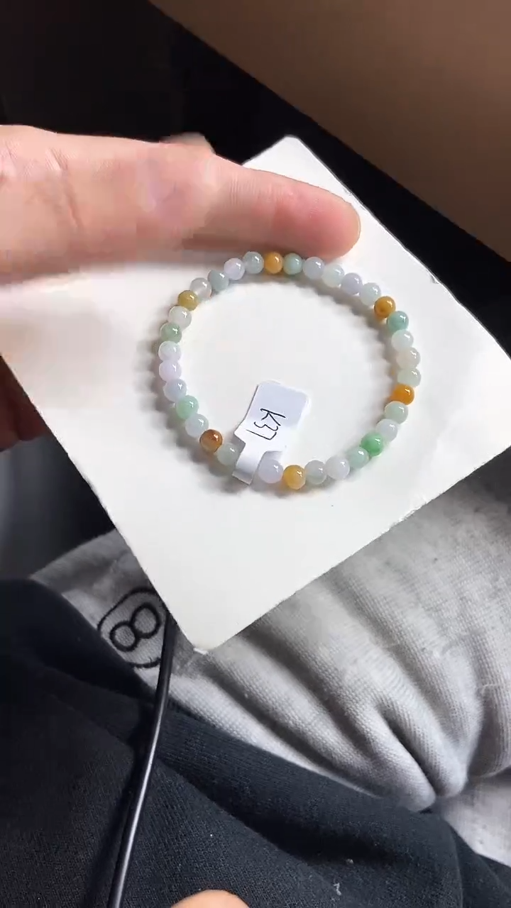 【闪购商品】翡翠手串未镶嵌天然A货翡翠手串K37