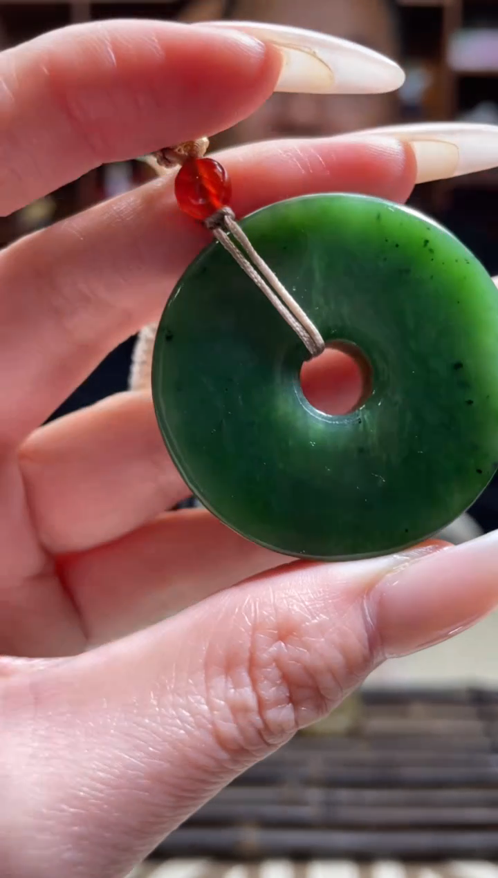 【闪购商品】定制和田玉和田玉平安扣