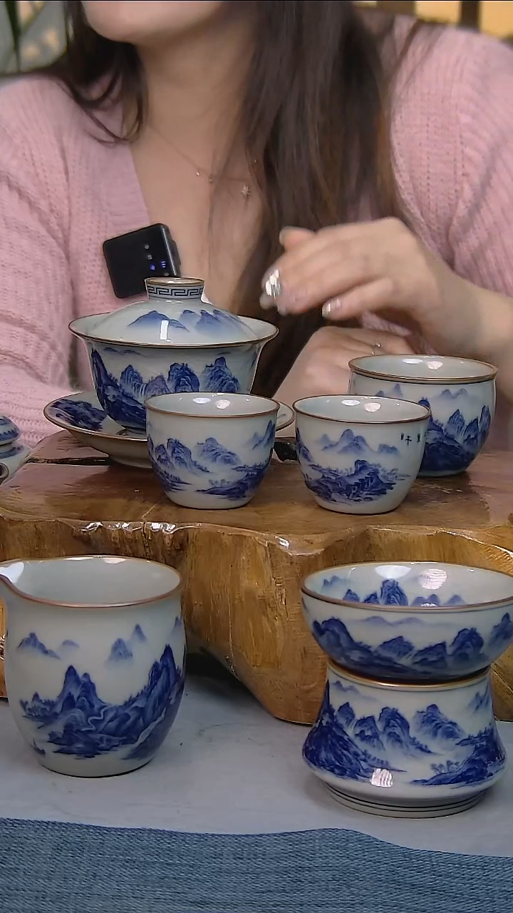 简装家用款6件套 陶瓷家用茶具系列