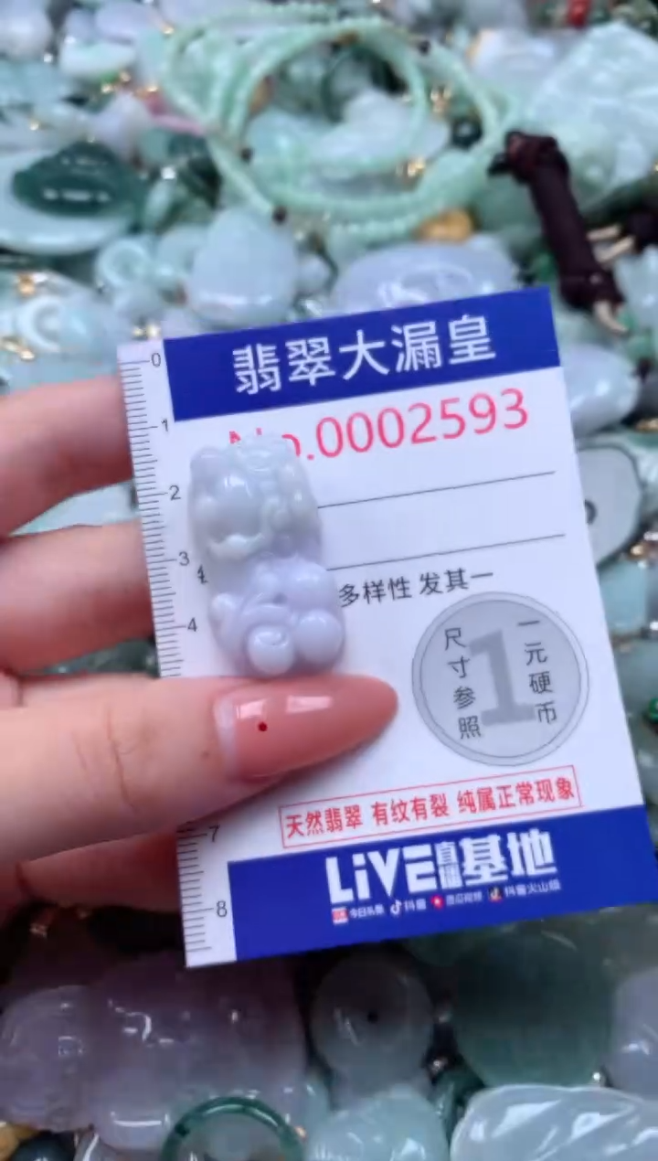 吊坠(不含链)未镶嵌翡翠2593
