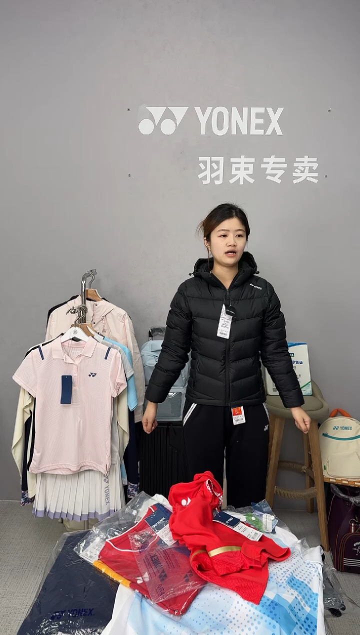 女羽绒服YOBC4055CR-007黑色-L