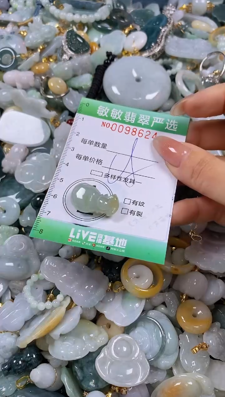 【闪购商品】翡翠颈饰未镶嵌闪购0098624