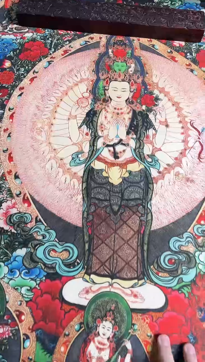 卷轴画天天的唐卡tk160