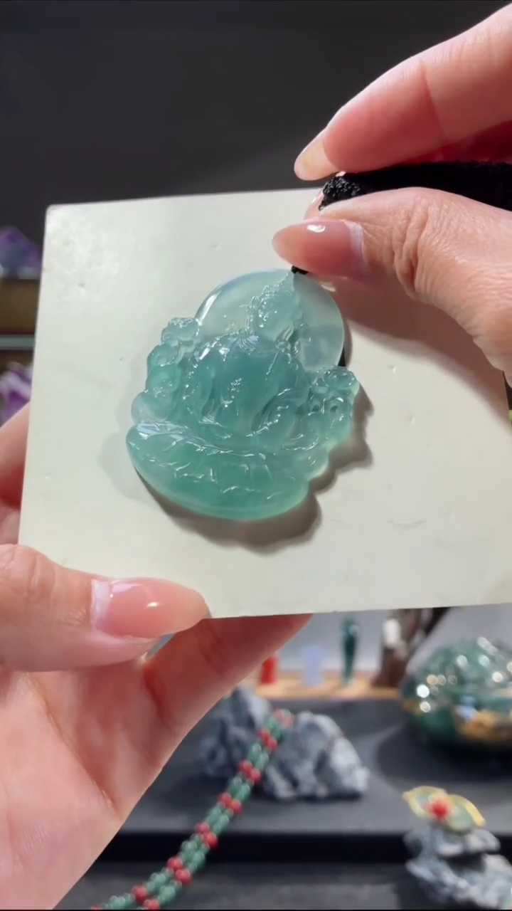 吊坠(不含链)未镶嵌翡翠度母