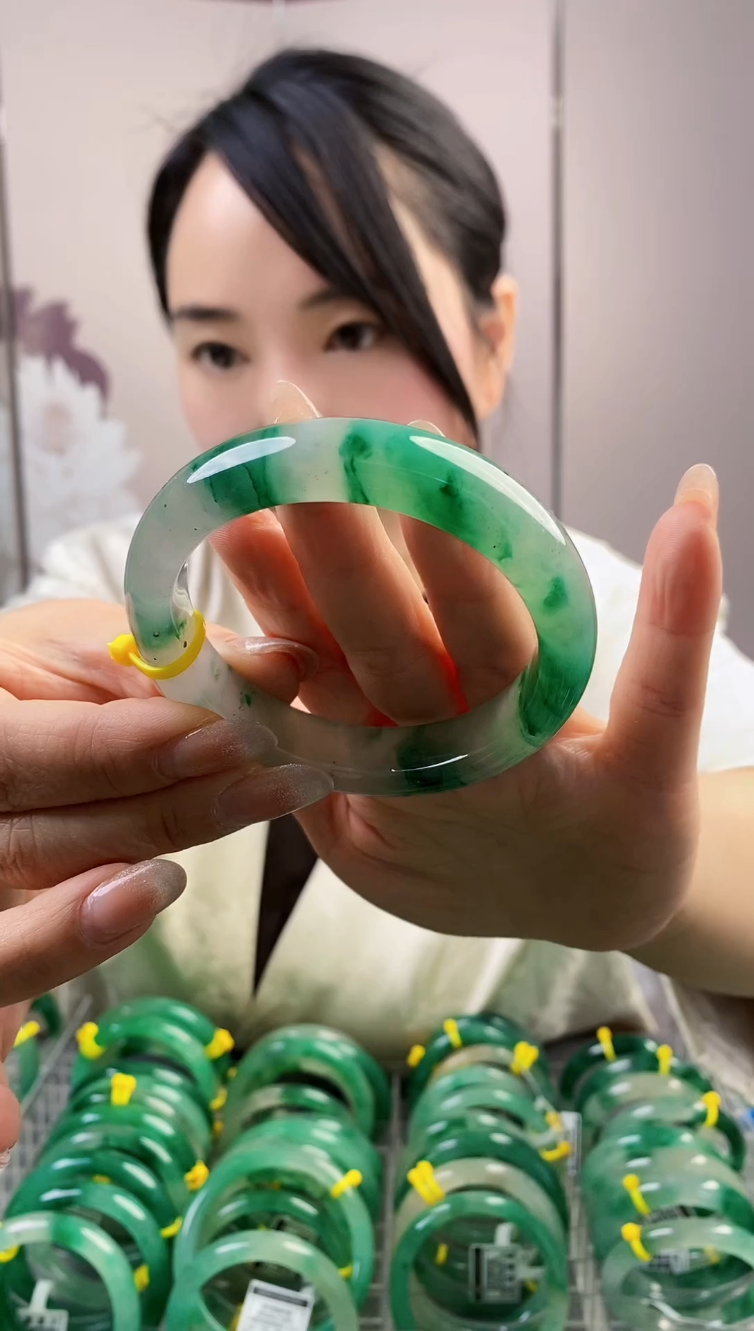 【闪购商品】石英质玉手镯未镶嵌69