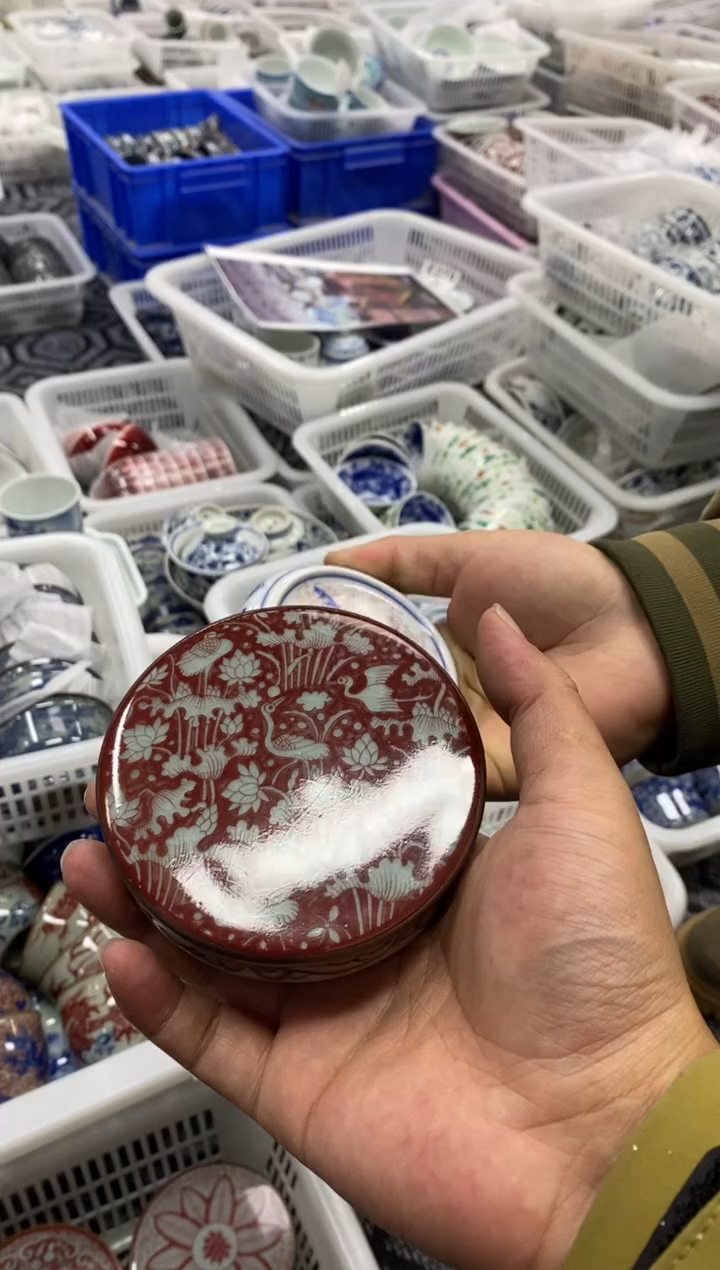 陶瓷景德陶瓷茶具盖置