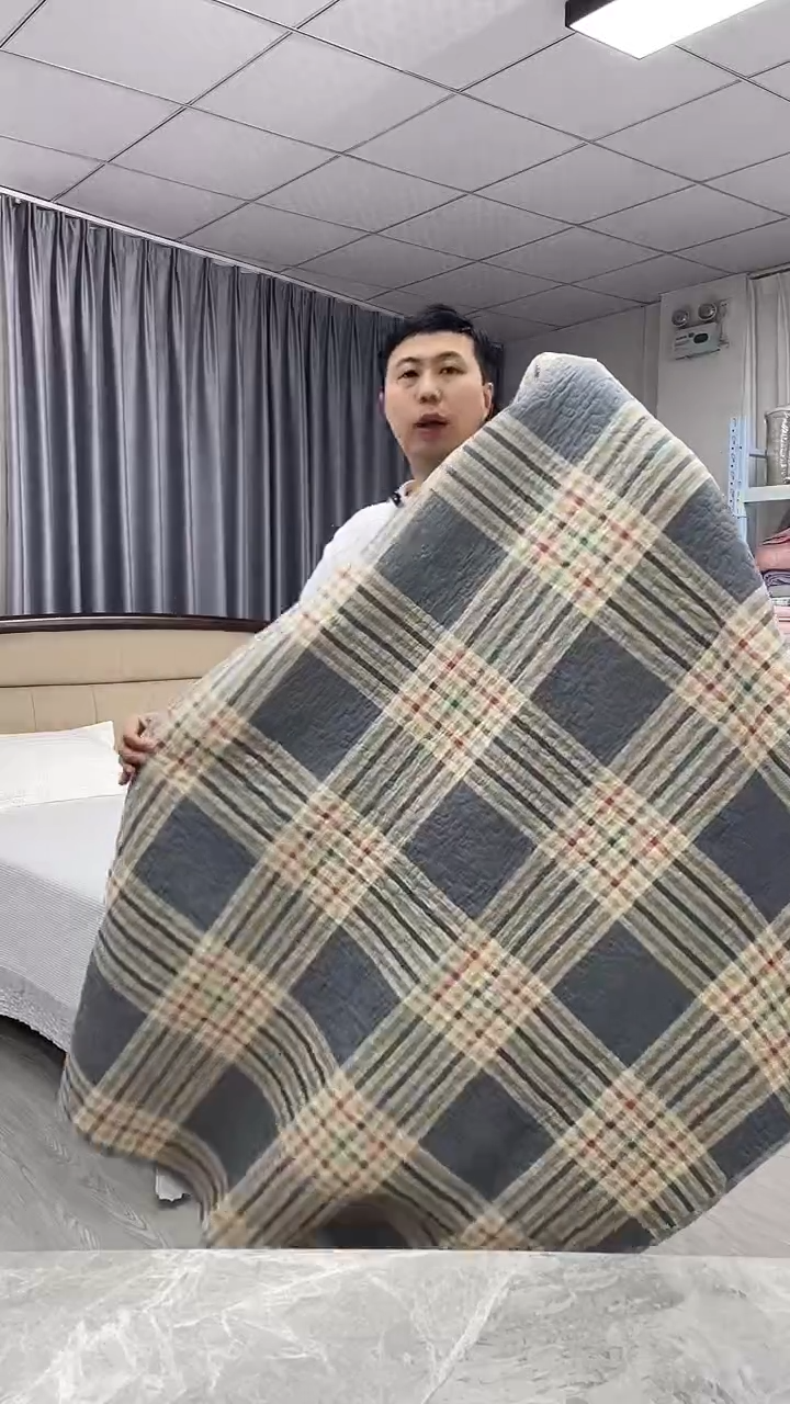 棉140cm*210cm 正方大格