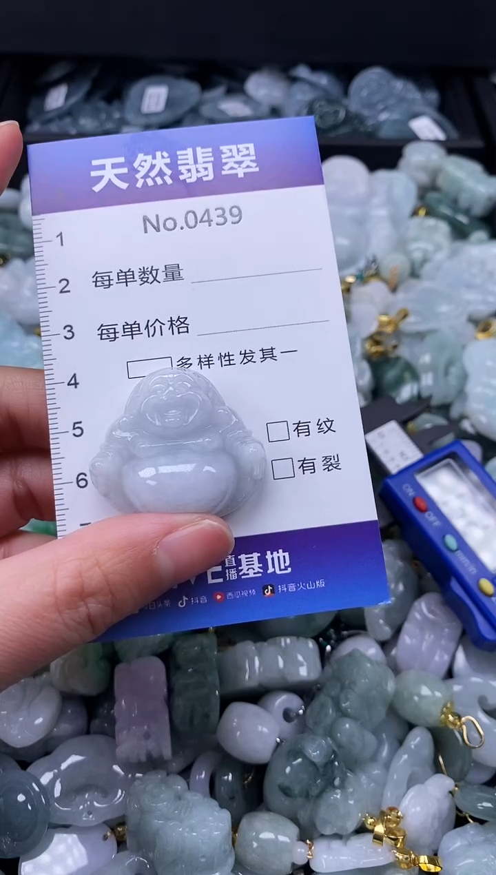 【闪购商品】翡翠颈饰未镶嵌缅甸A货翡翠0439