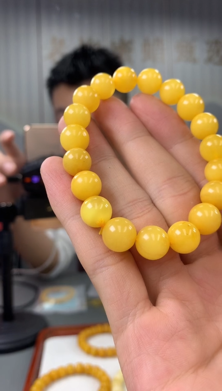 【闪购商品】蜜蜡珠宝奇石未镶嵌手串