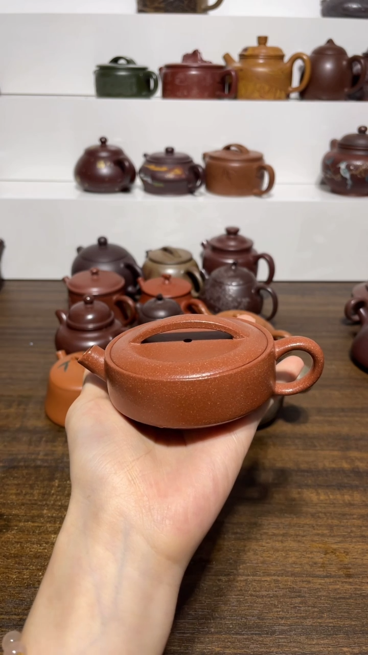茶壶紫砂宜兴黄龙山原矿紫砂10