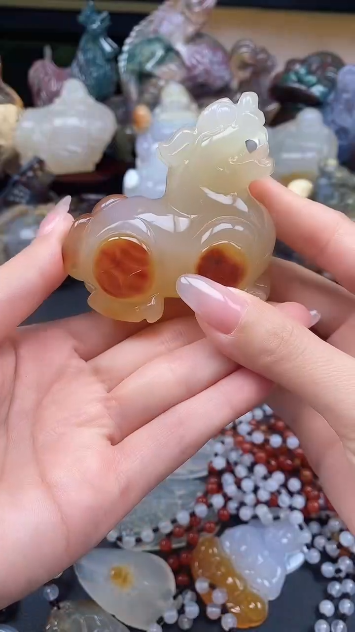 【闪购商品】玛瑙/玉髓颈饰未镶嵌dd