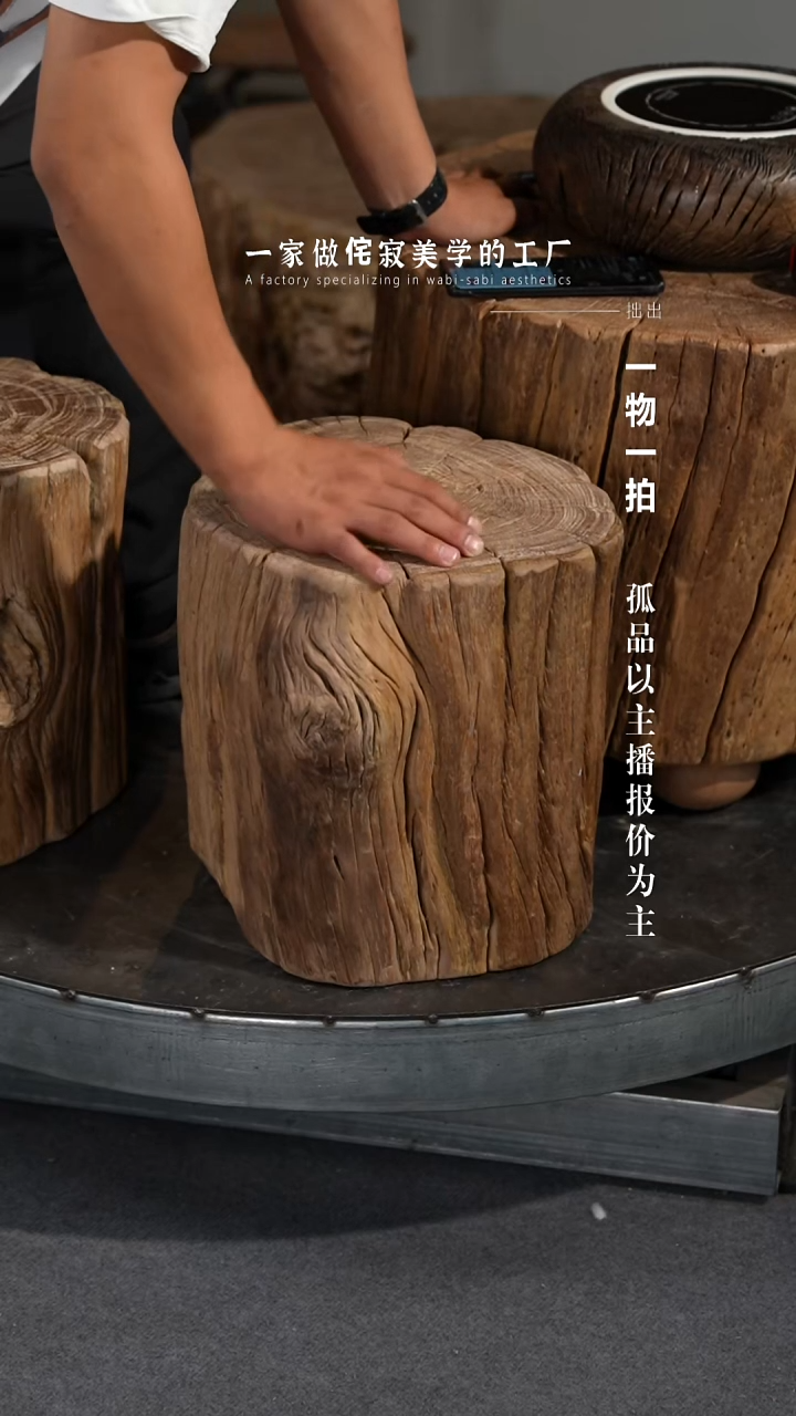木五**?风化铁栎木树墩