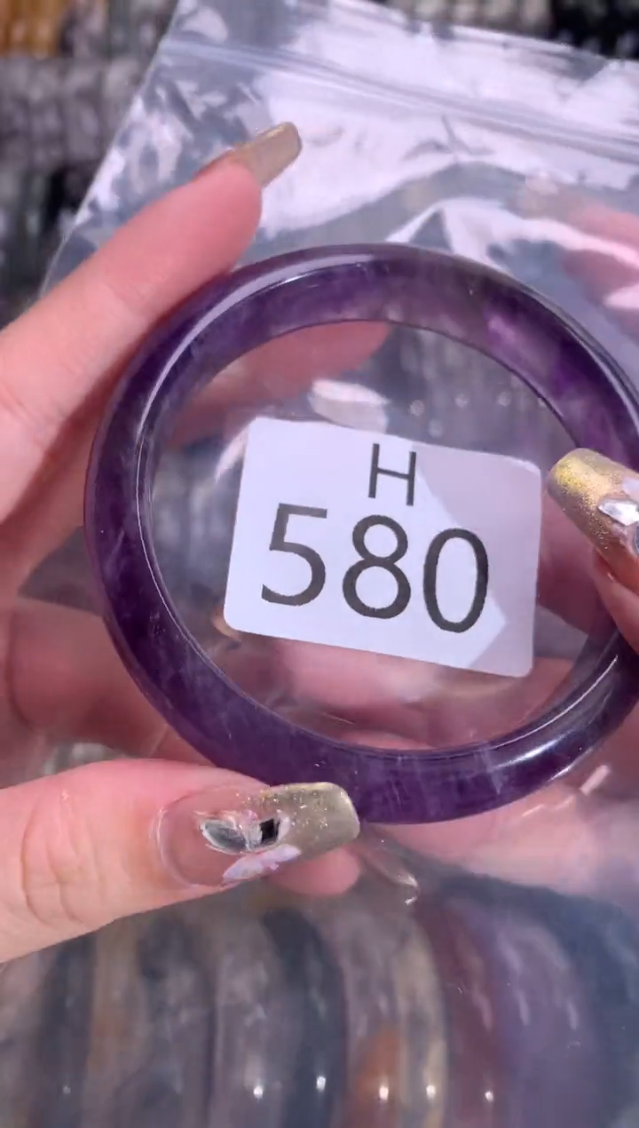 【闪购商品】水晶水晶手镯未镶嵌580-59