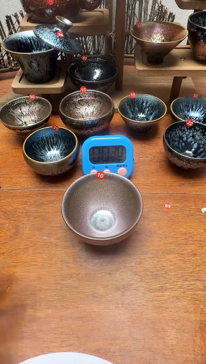 茶盏捌*10号建盏工匠茶器