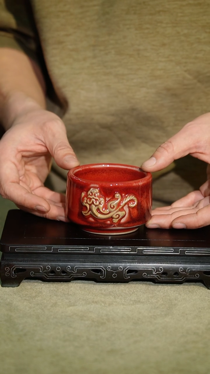 【闪购商品】102-1螭龙杯（星航手签）