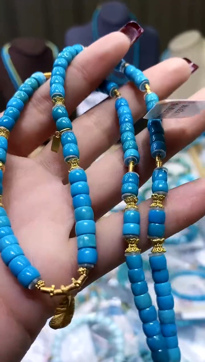 【闪购商品】绿松石项链未镶嵌451