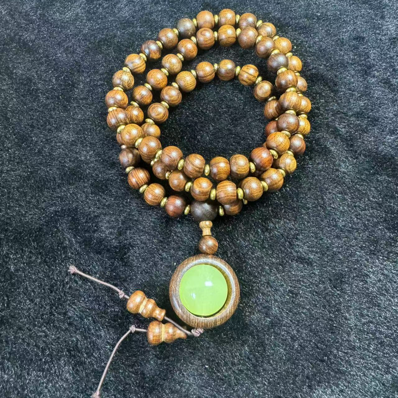 【星旺珠宝】卡10左右黄花梨项链