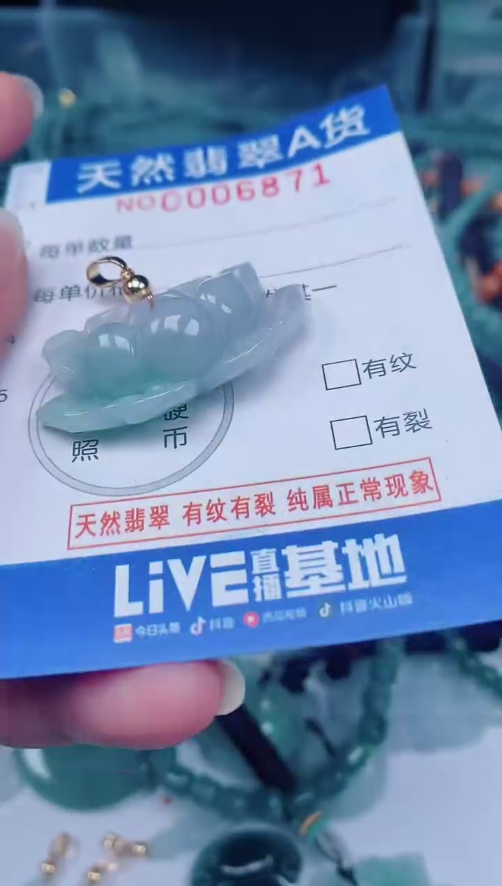 颈饰未镶嵌翡翠00006871