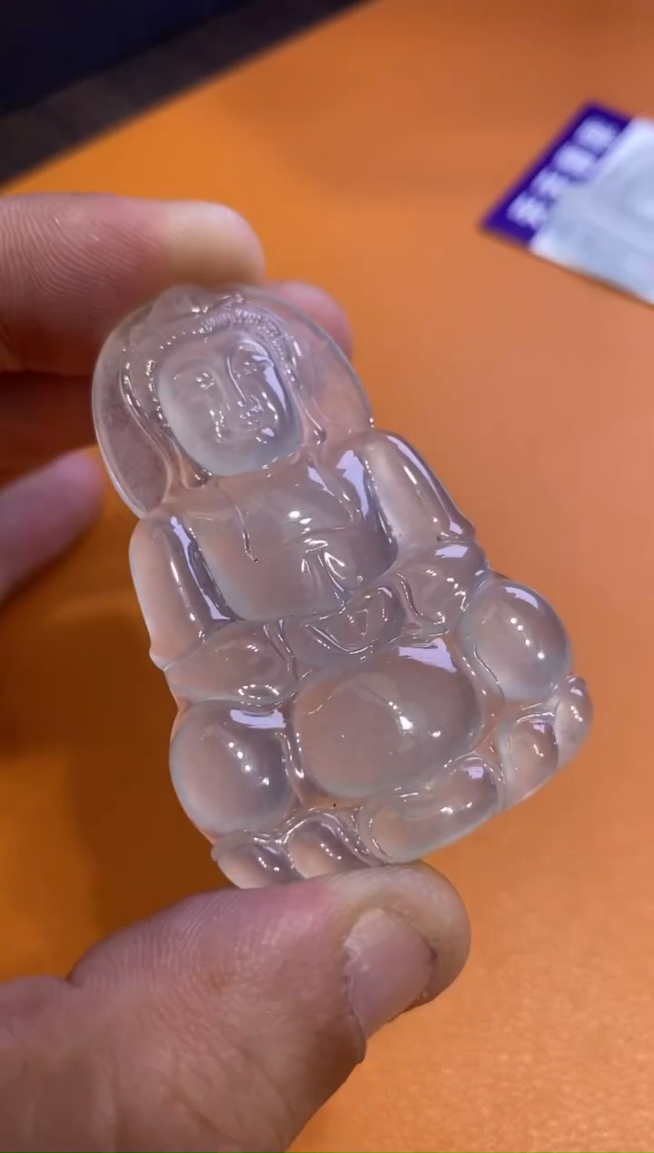 【闪购商品】翡翠吊坠(不含链)未镶嵌观音6980