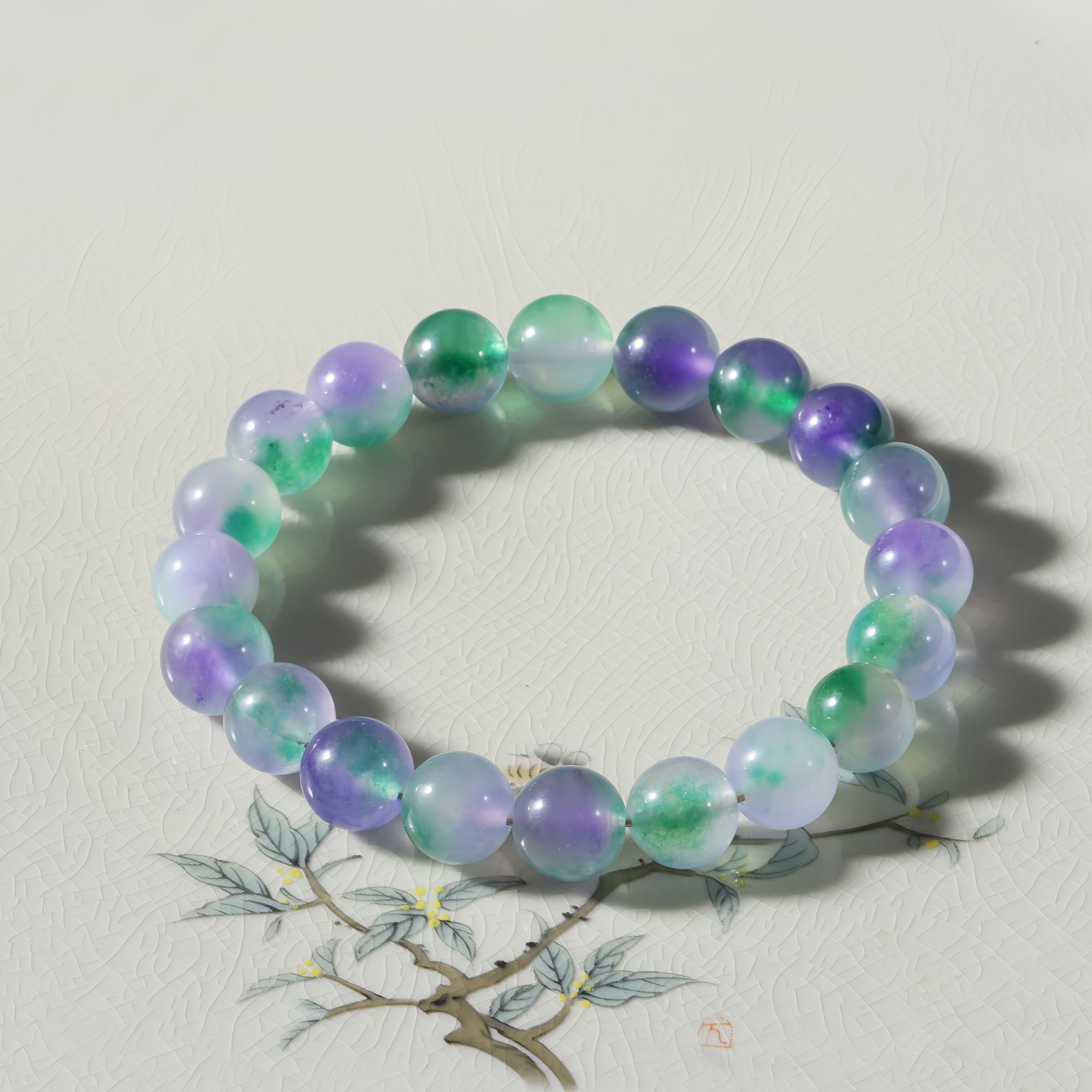 【慧慧珠宝】春带彩手链10+LX2697S