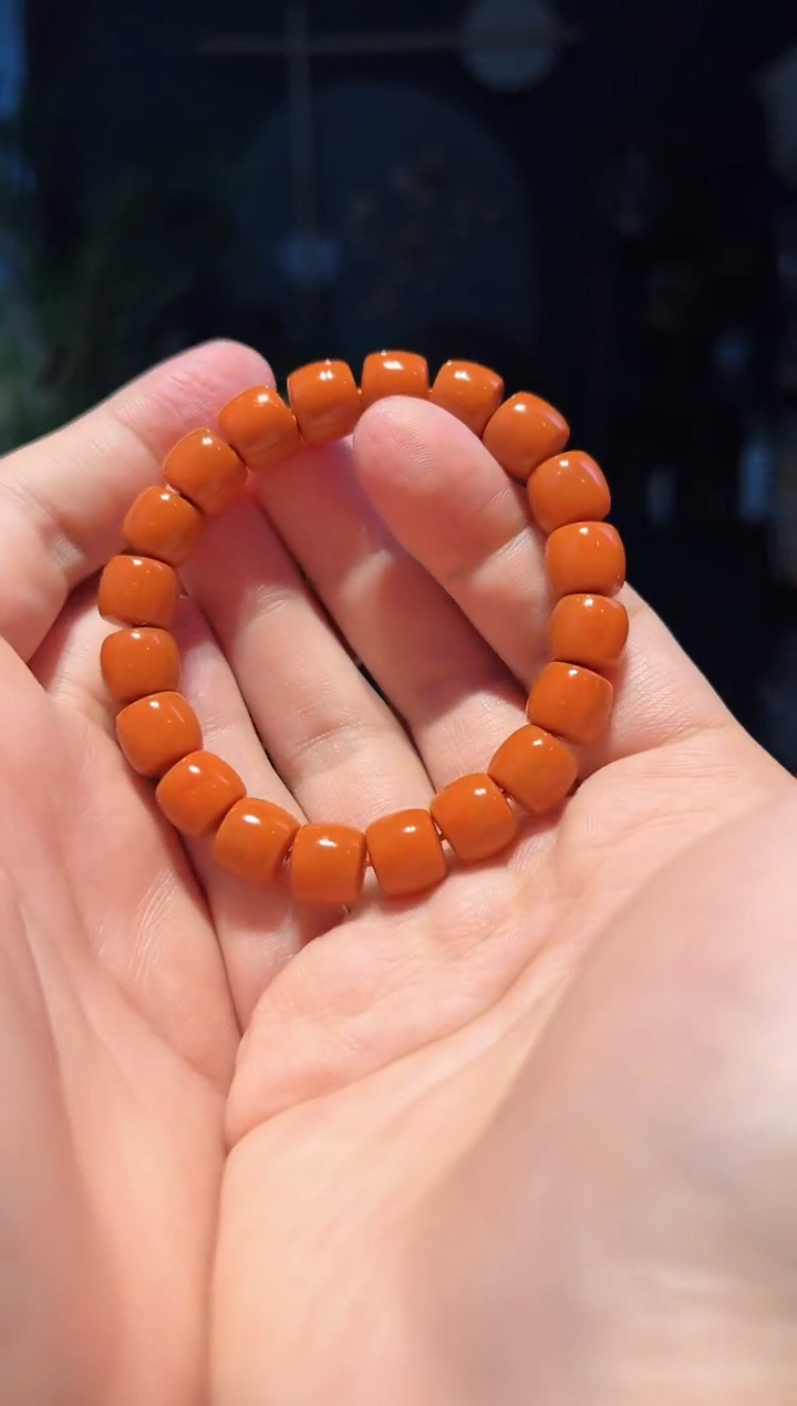 【闪购商品】南红玛瑙手串未镶嵌11+(柿1000)