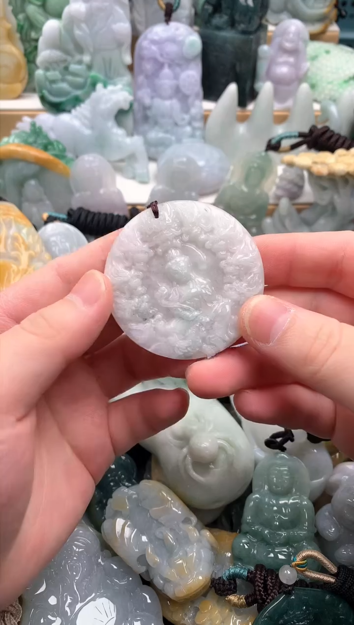吊坠(不含链)未镶嵌翡翠1
