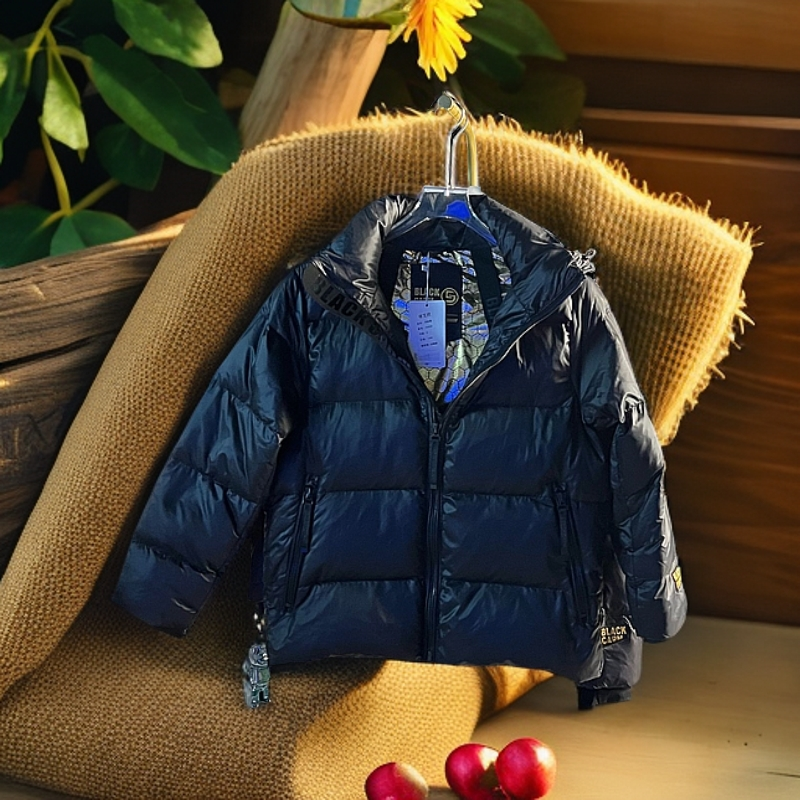 1010高级感轻奢男女同款羽绒服男士连帽潮牌