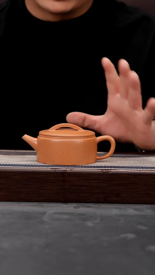 【闪购商品】紫砂茶壶黄金段全手汉瓦