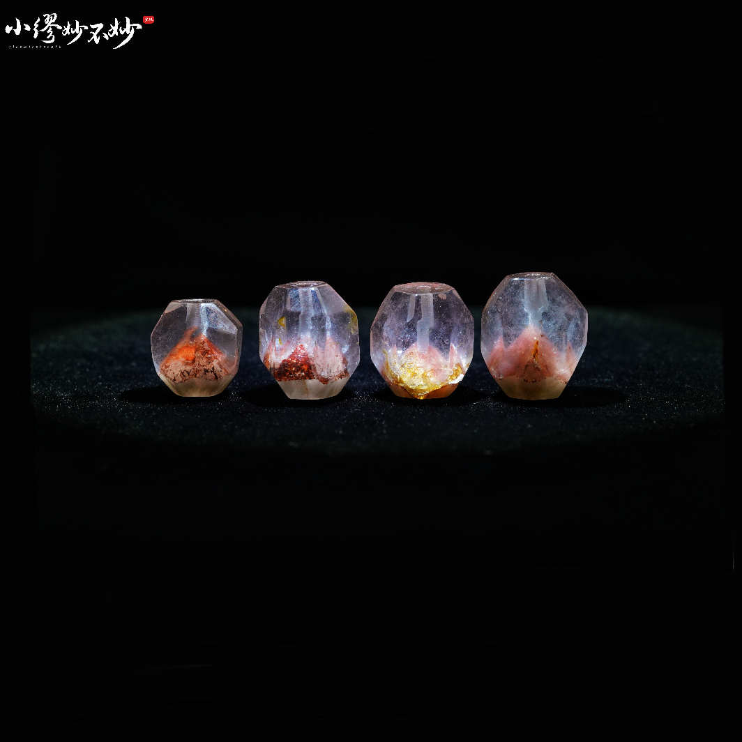 【缪老师严选】SJ2699 晶生金/红塔山塔尖单珠 多样性发其一