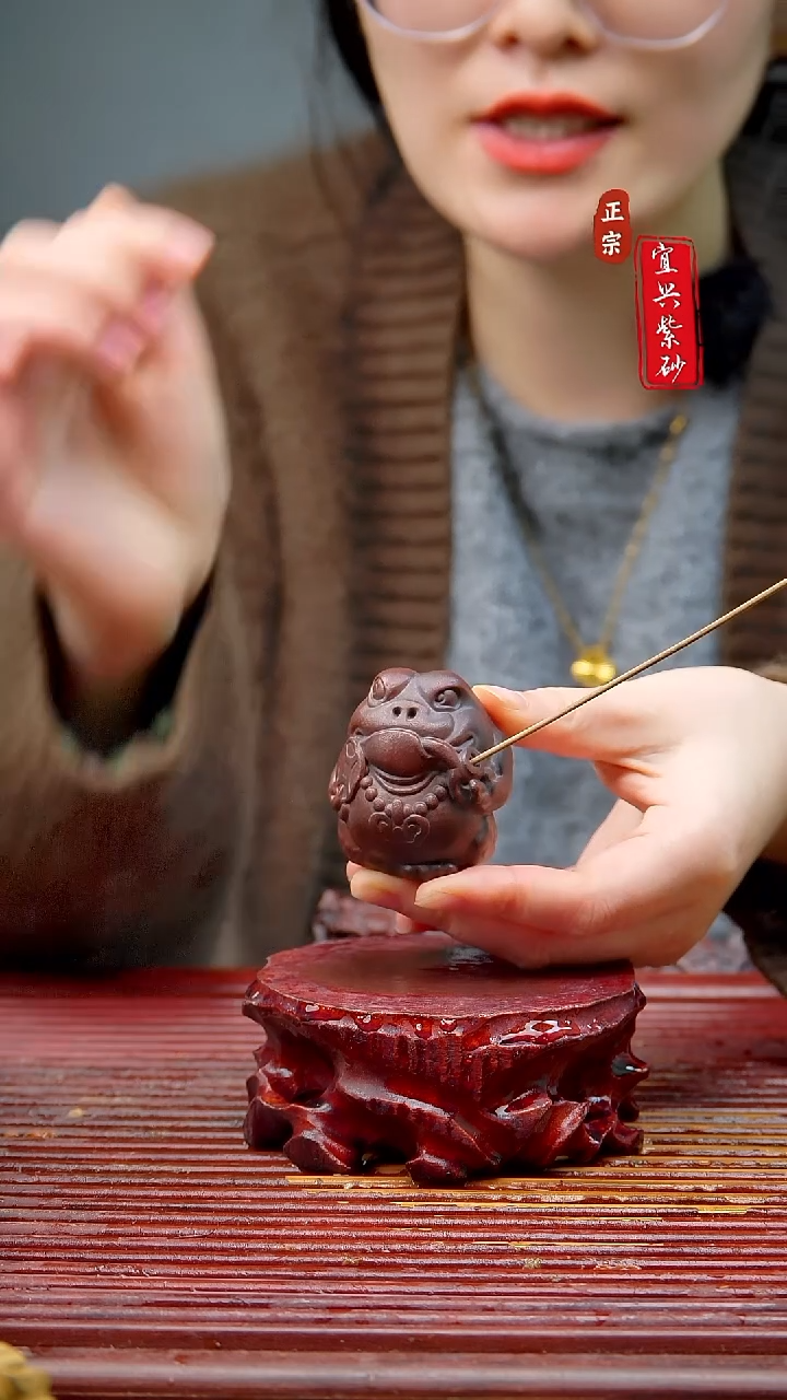 紫砂茶宠宜兴紫砂摆件