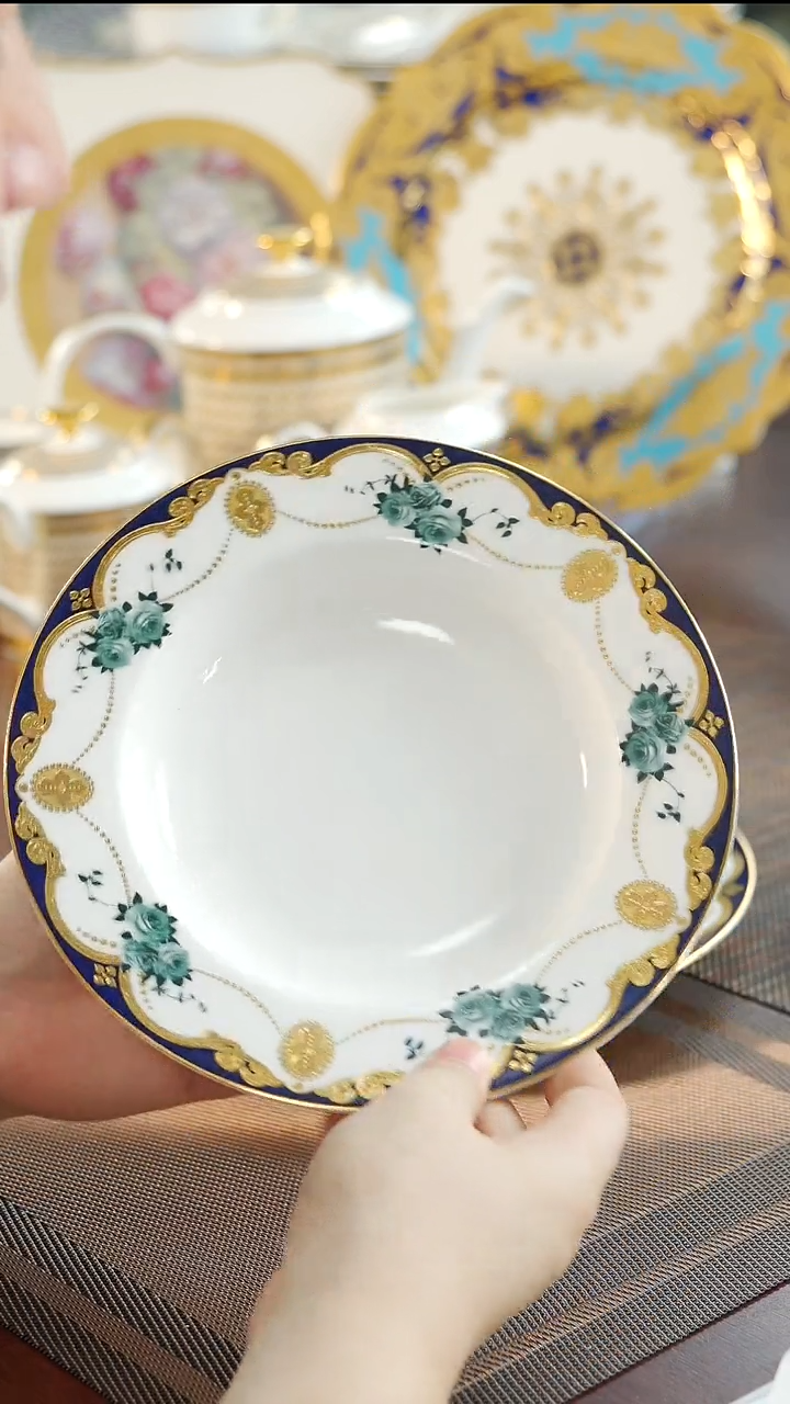 瓷片8.5英寸草帽盘福利价