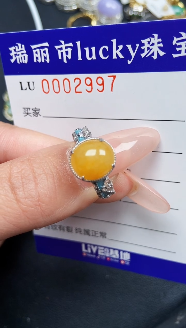 【闪购商品】翡翠颈饰银S925镶嵌2997