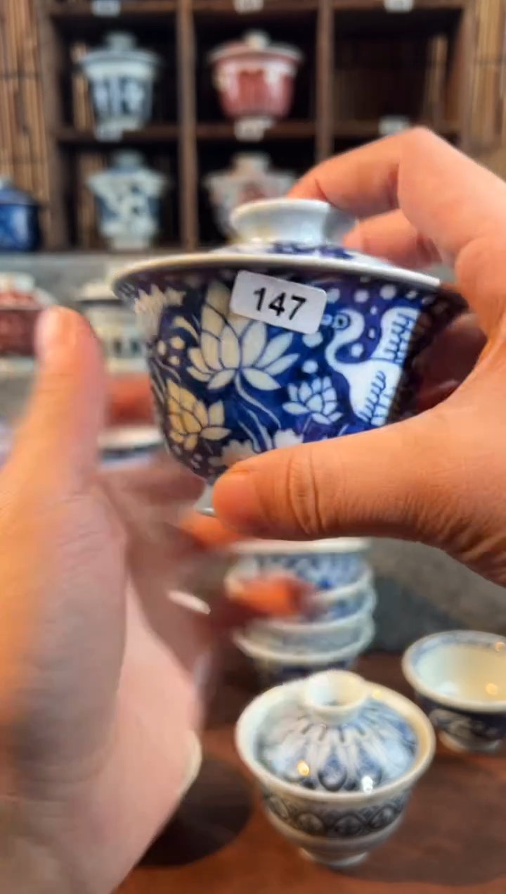 【闪购商品】147天禄言瓷手绘茶具