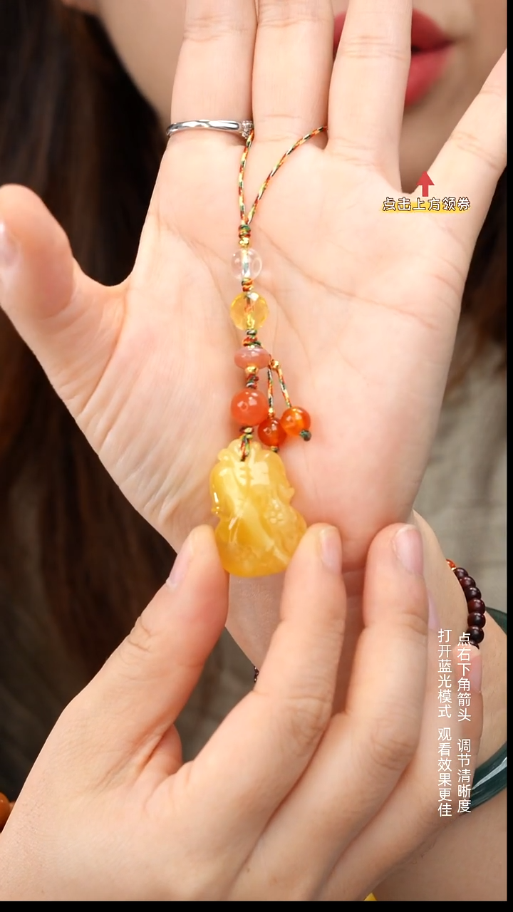 蜜蜡颈饰未镶嵌1111111