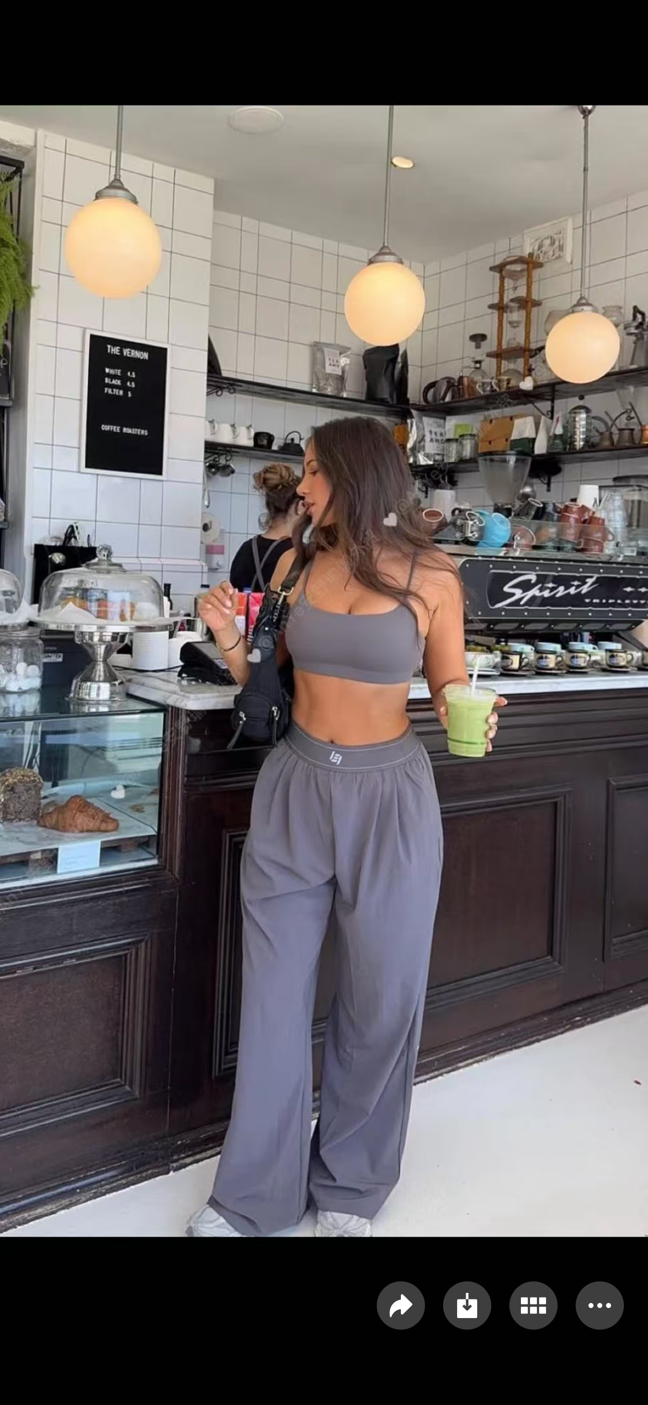 L025 EC.H直筒长库  瑜伽运动服