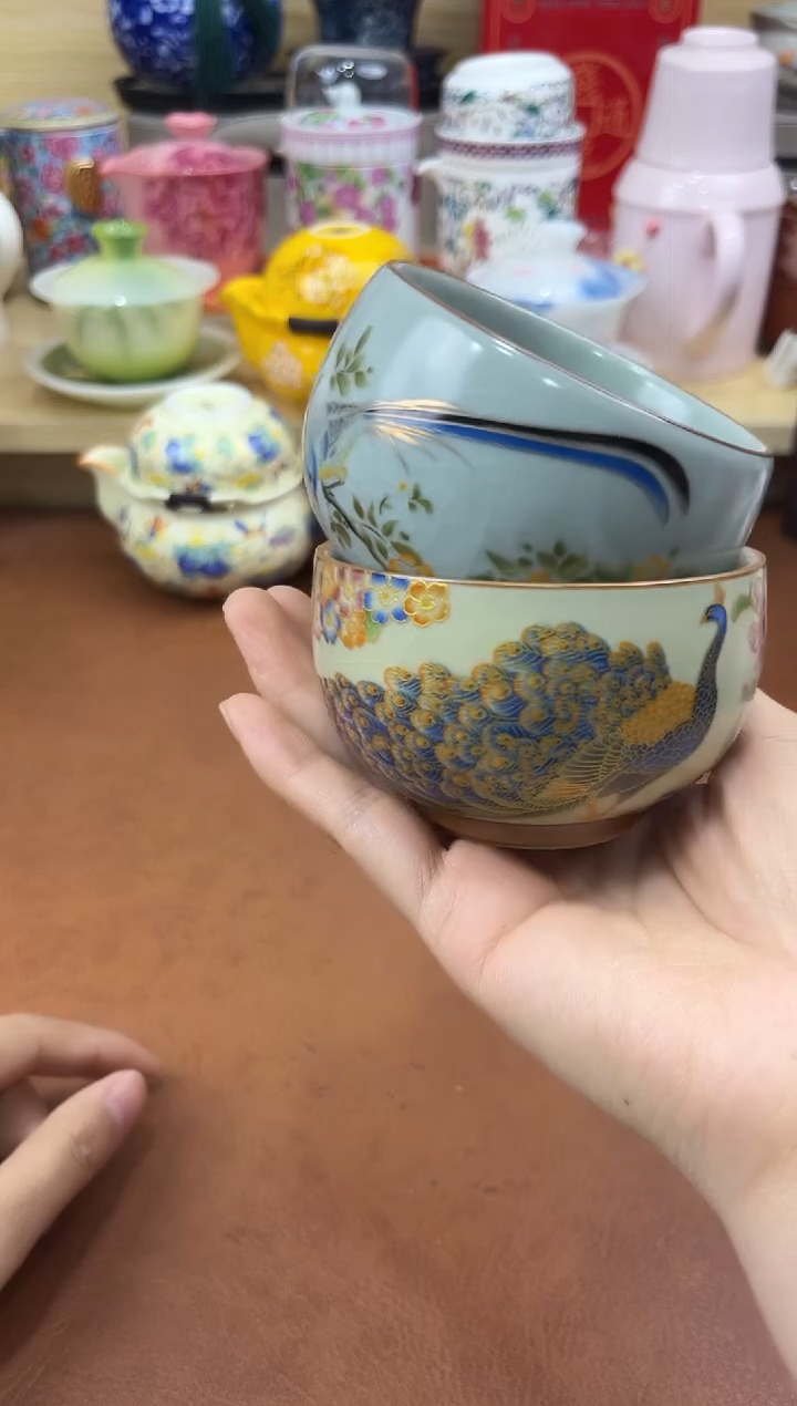 陶陶瓷茶具摆件旅行套组