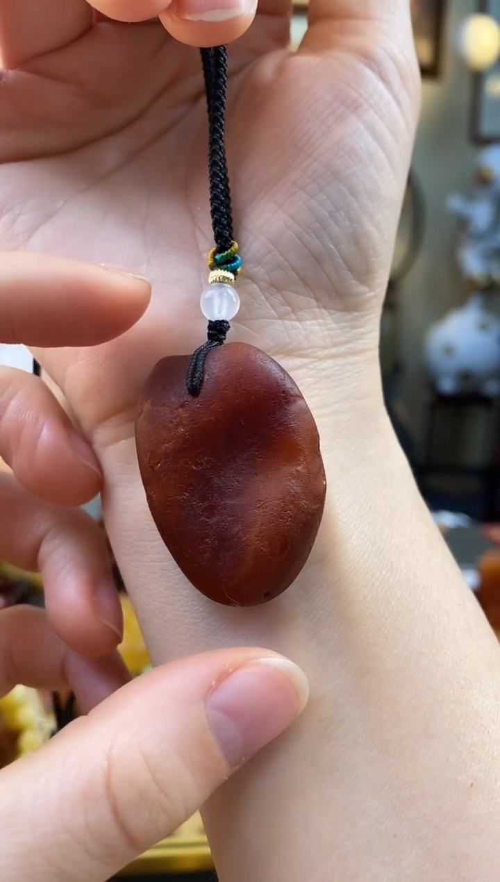 【闪购商品】未镶嵌琥珀颈饰吊坠