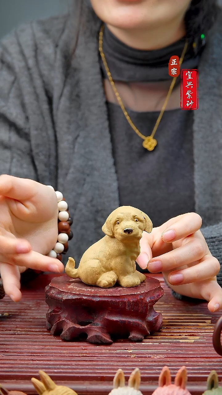 紫砂茶宠宜兴紫砂茶宠摆件