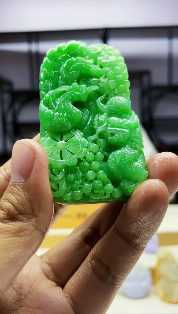 【闪购商品】定制翡翠未镶嵌毛货02100044