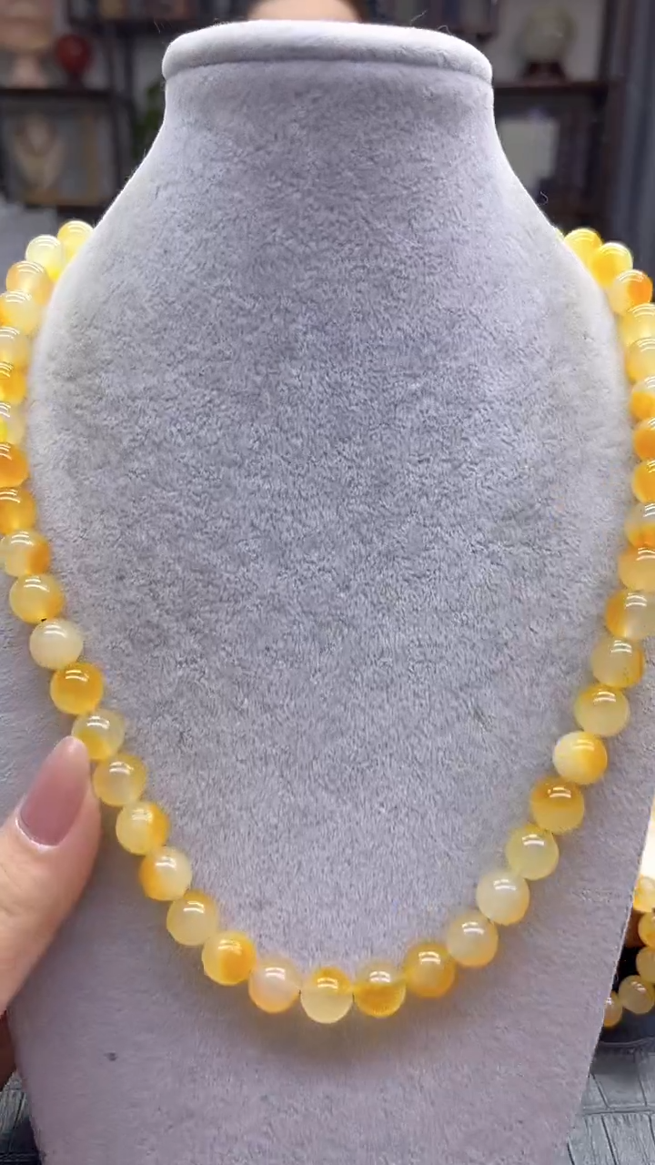 颈饰14K金镶嵌翡翠DIY款X812