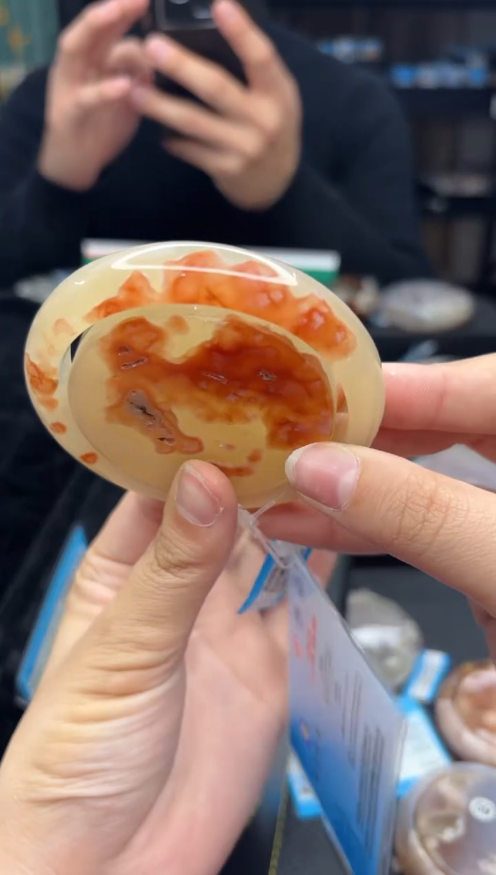 【闪购商品】石英质玉手镯未镶嵌889（60圈赠送镯心）