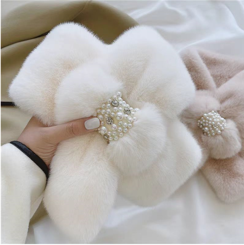 2025新款毛绒围巾