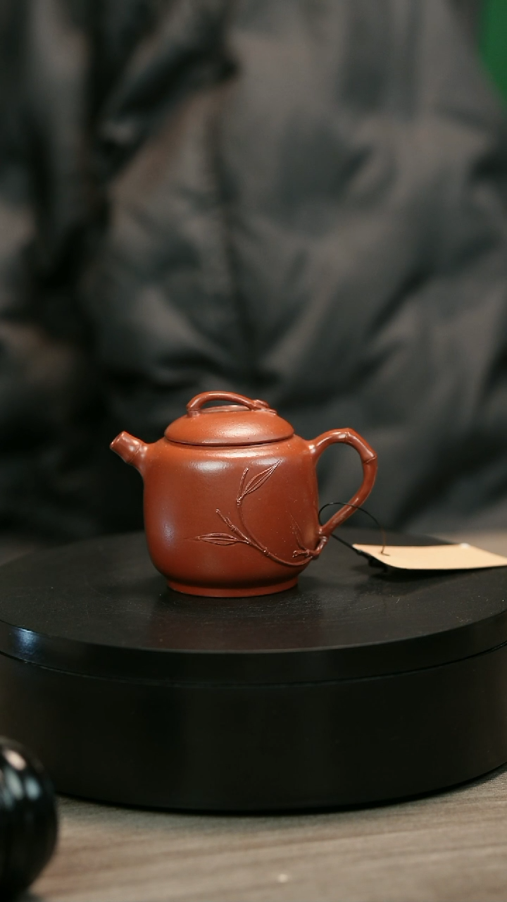 茶壶紫砂?****?H2229陈春芬竹叶圆瓜