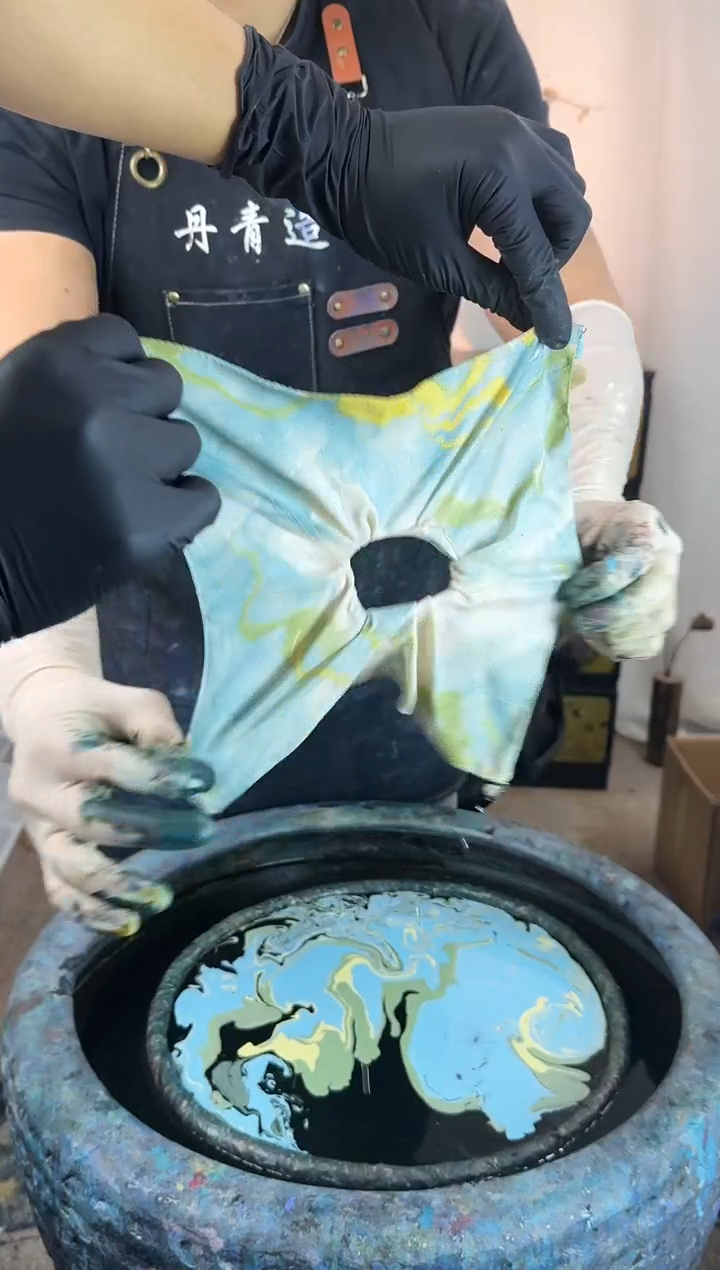 137珍珠方巾发圈
