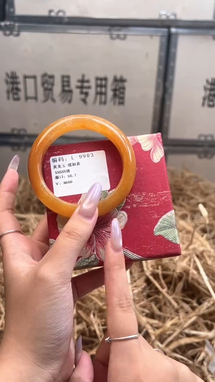 未镶嵌手镯石英质玉L9903