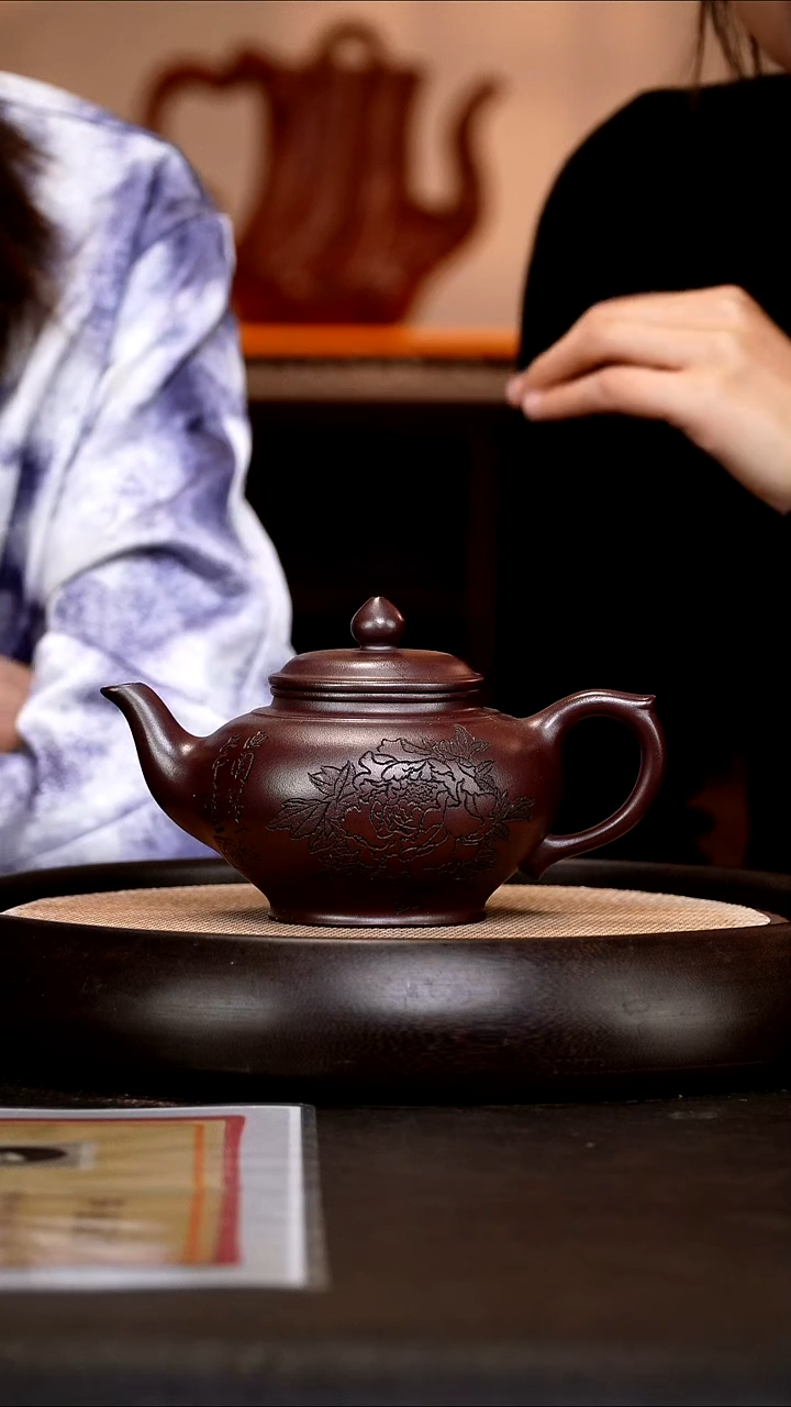 茶壶紫砂XN43 笑樱  金龙血  430cc