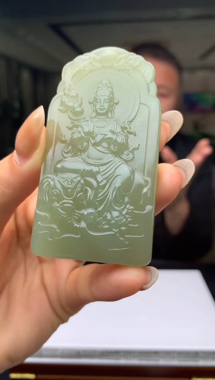 【闪购商品】定制和田玉Boss阳天然和田玉（拍一发一）