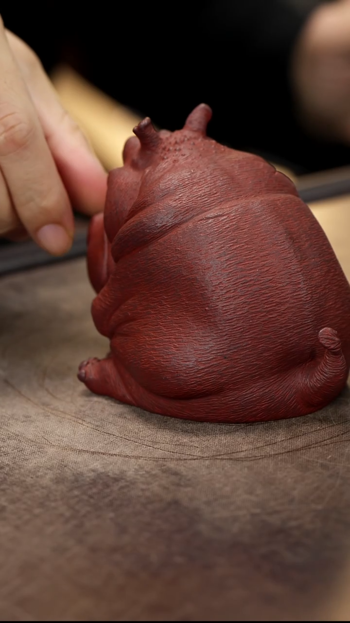 紫砂茶宠紫砂河马